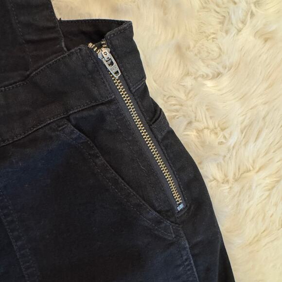 Madewell Black Skinny Leg Denim Overalls XXS - Picture 5 of 8
